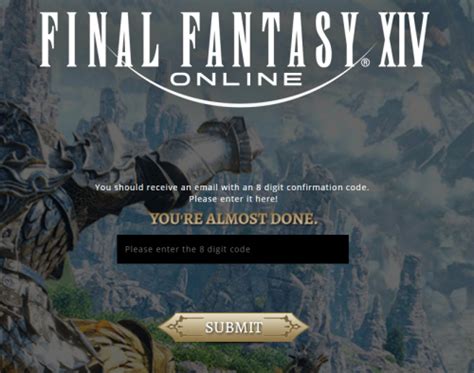 final fantasy 14 free trial registration code